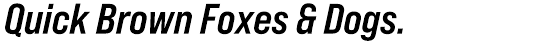 Bebas Neue Pro SemiExpanded Bold Italic