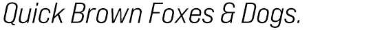 Bebas Neue Pro Expanded Middle Italic