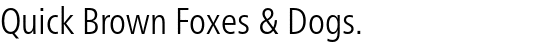 Neue Frutiger® Cyrillic Condensed Light