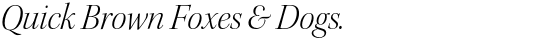 Kepler™ Std Light Italic Display