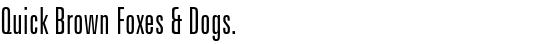 Zurich™ Std Light Extra Condensed