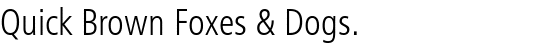 Humanist 777 Std Condensed Light
