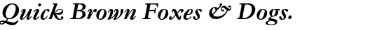 Monotype Garamond Pro Bold Italic