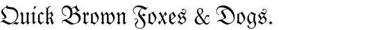 Luthersche Fraktur™  Regular