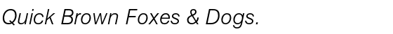 CG Triumvirate™  Light Italic