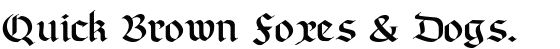 Linotype Richmond™  Fraktur Regular
