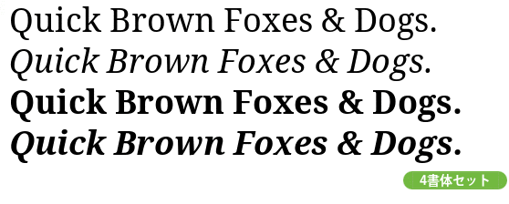 Droid Serif  Complete Family Pack