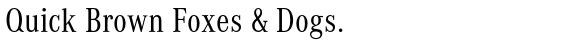 Corporate A WGL™ Regular Condensed