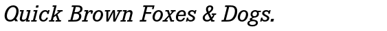 Corporate E WGL™ Medium Italic