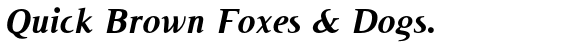 Cutoff Pro Bold Italic
