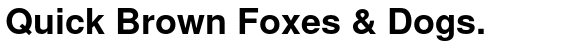Nimbus Sans L Bold