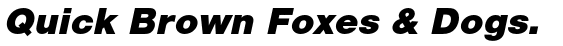 Nimbus Sans L Black Italic