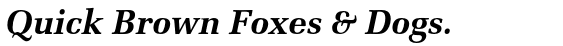 Latino Bold Italic