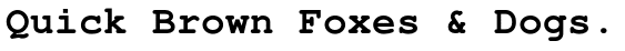 Nimbus Mono L Bold