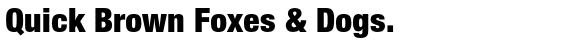 Nimbus Sans Novus Black Condensed