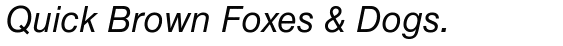 Nimbus Sans ME Italic
