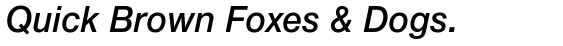 Nimbus Sans ME Demi Italic