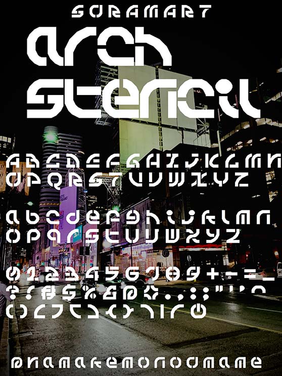 Arch Stencil