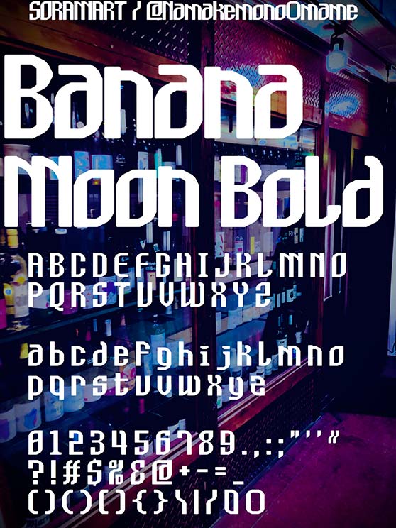 Banana Moon Bold