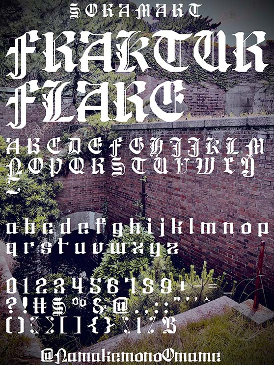 Fraktur Flare