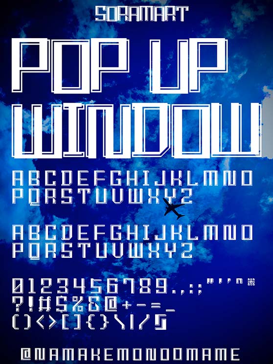 Pop Up Window