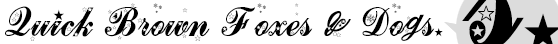 アンティークな筆記体 AFChristmasM