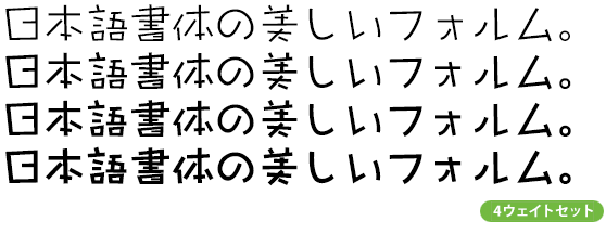 タカトーク角 ファミリー (L～DB 4ウェイトセット)