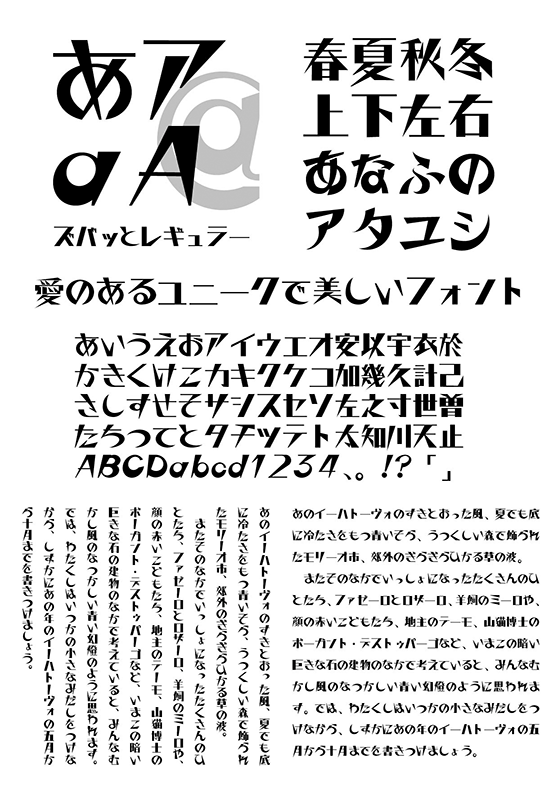 ズバッとレギュラー (CF-ズバッと Regular)