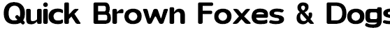 丸くてキュートな極太欧文フォント AFnatureCircleEB