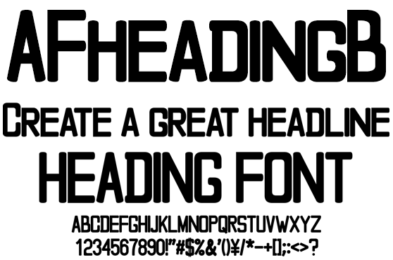 見出し専用 AFheadingB
