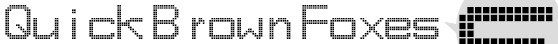 LEDBitMap風欧文 AFLed1