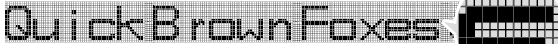 LEDBitMap風欧文 AFLed2