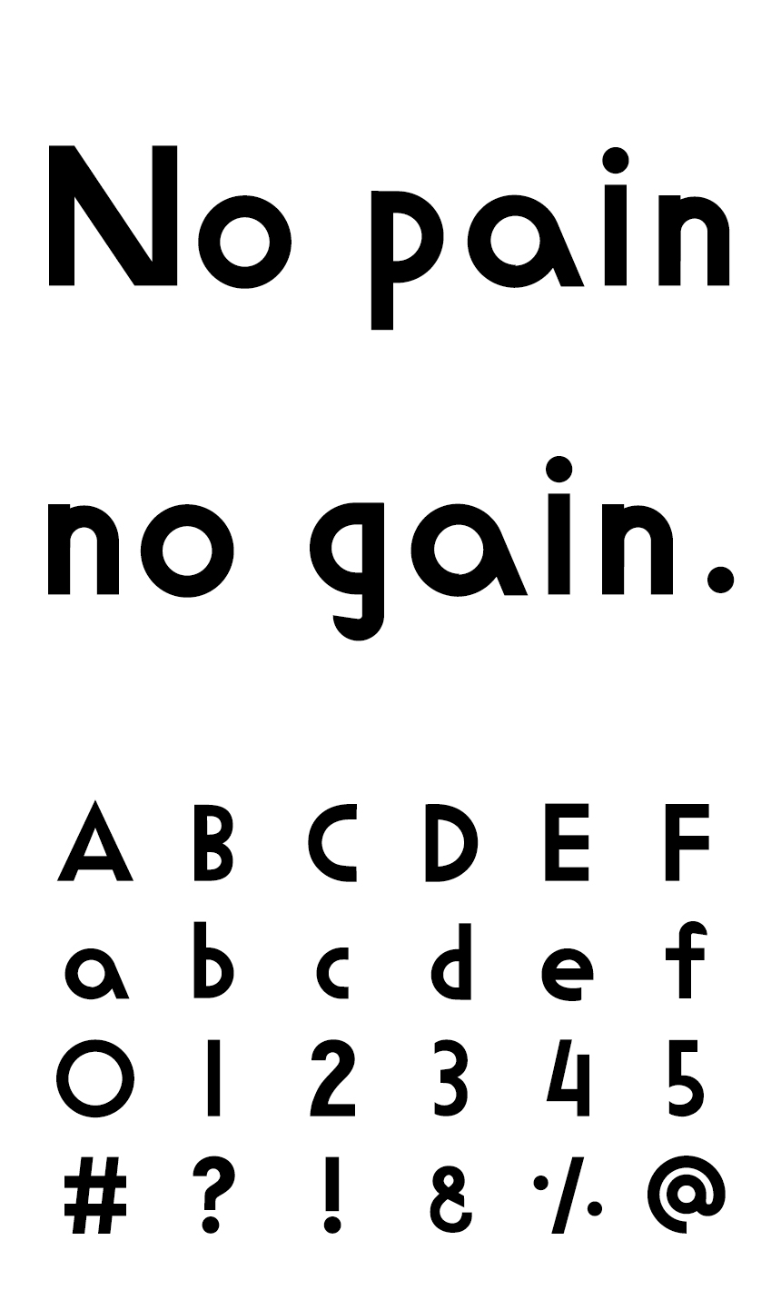 FONT1000 フォント F1000-junk_PB En Regular