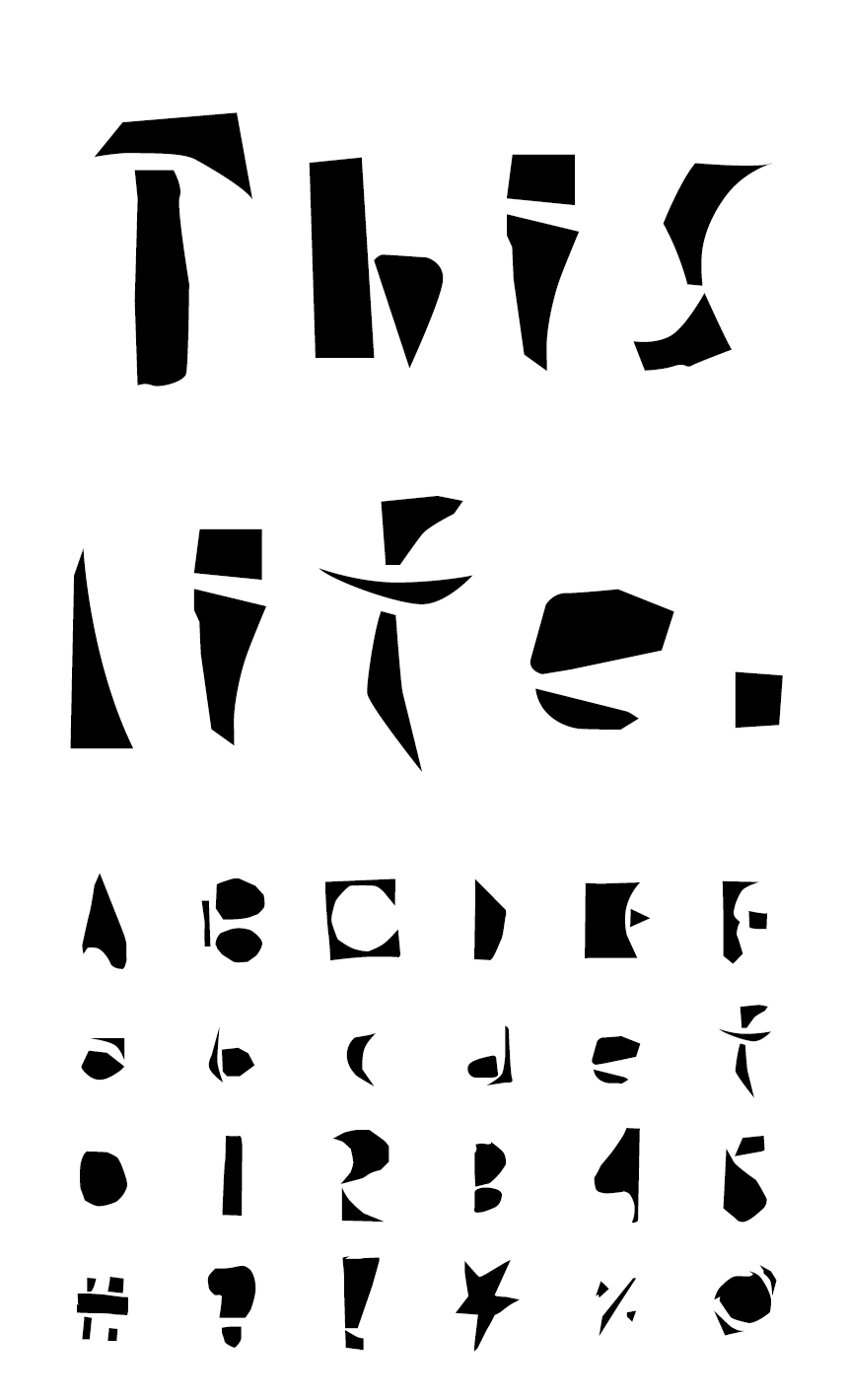 FONT1000 フォント F1000-junk_STJ En Regular