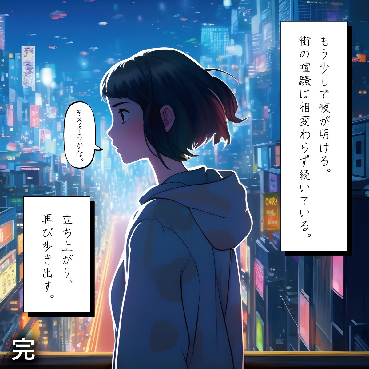 左利きの彼女 左手で書いた温もり感じる手書きフォント 使用例 ZINEや同人誌の本文・モノローグに
