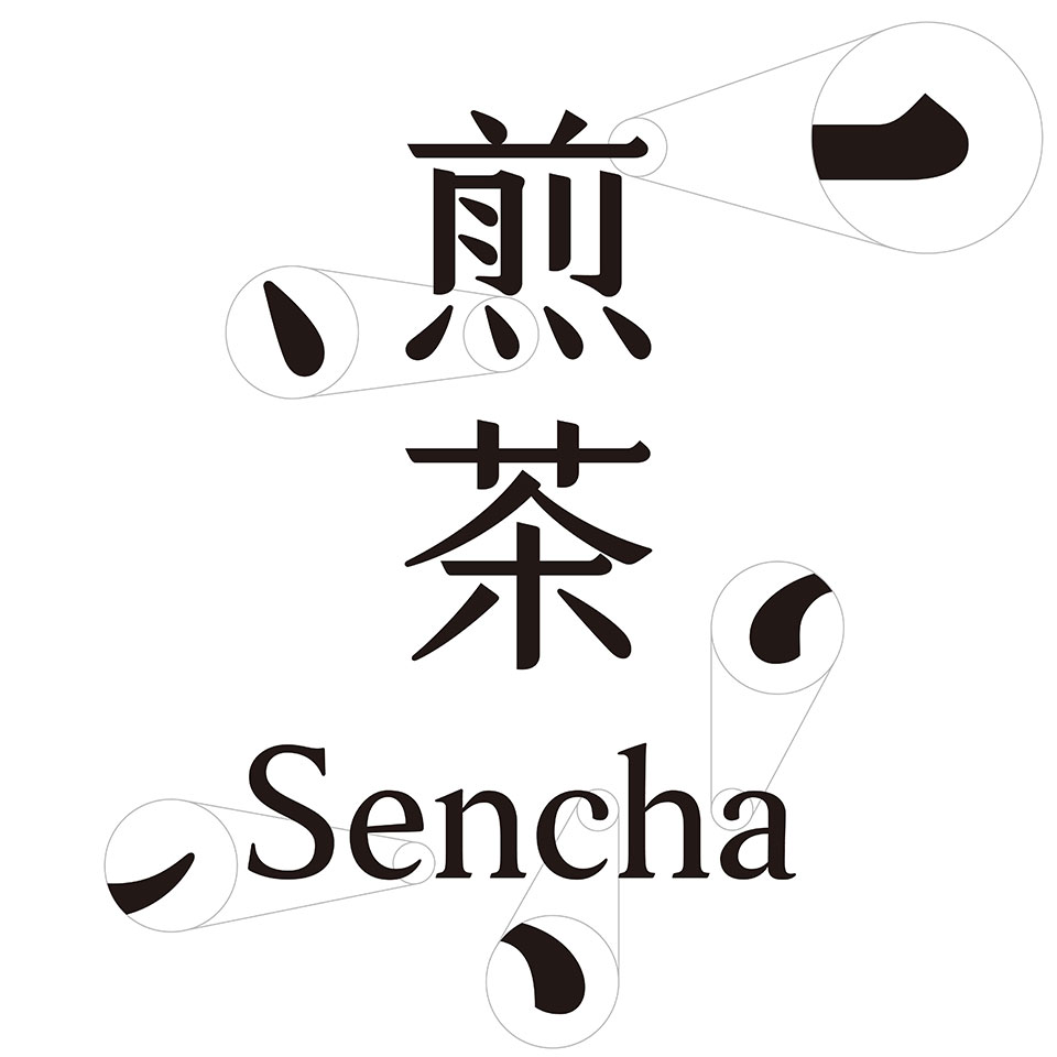 凝明朝体 日本語もアルファベット、数字もトーンを揃えて設計