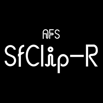 組み込みOK fontUcom ゲームで使える87書体セット AFS-SfClip-R
