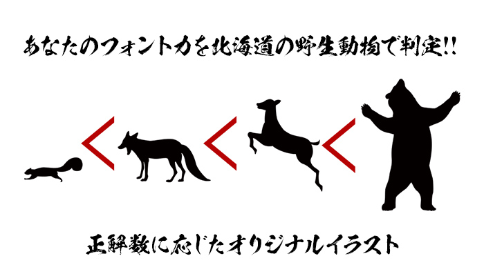 フォント力診断のランク