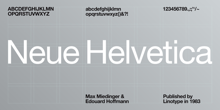 Neue Helvetica®