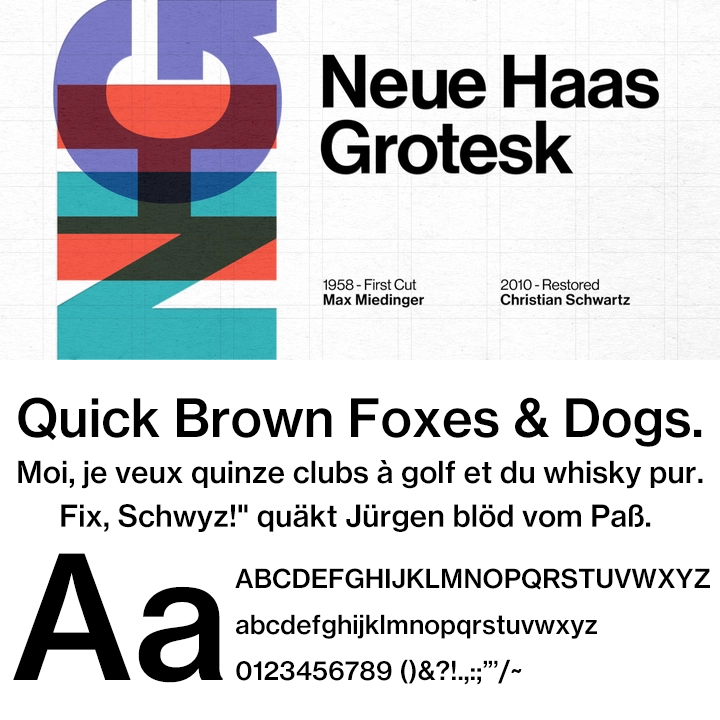 Swiss721 Helvetica（ヘルベチカ）の代替えフォント