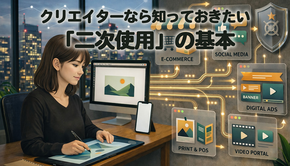 クリエイターなら知っておきたい「二次使用」の基本